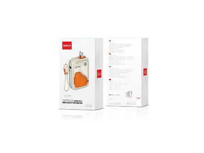 تصویر پاوربانک هیسکا مدل HP-123PD ظرفیت 10000 میلی آمپر ساعت